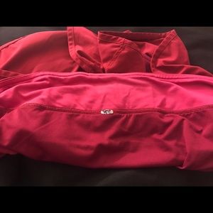 lululemon Red Running Shorts